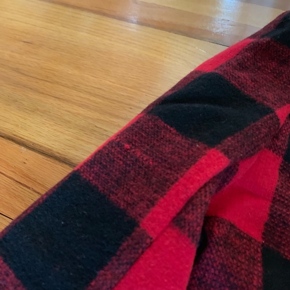 NWT Buffalo Plaid Wool Pea Coat Jacket - Picture 8 of 8